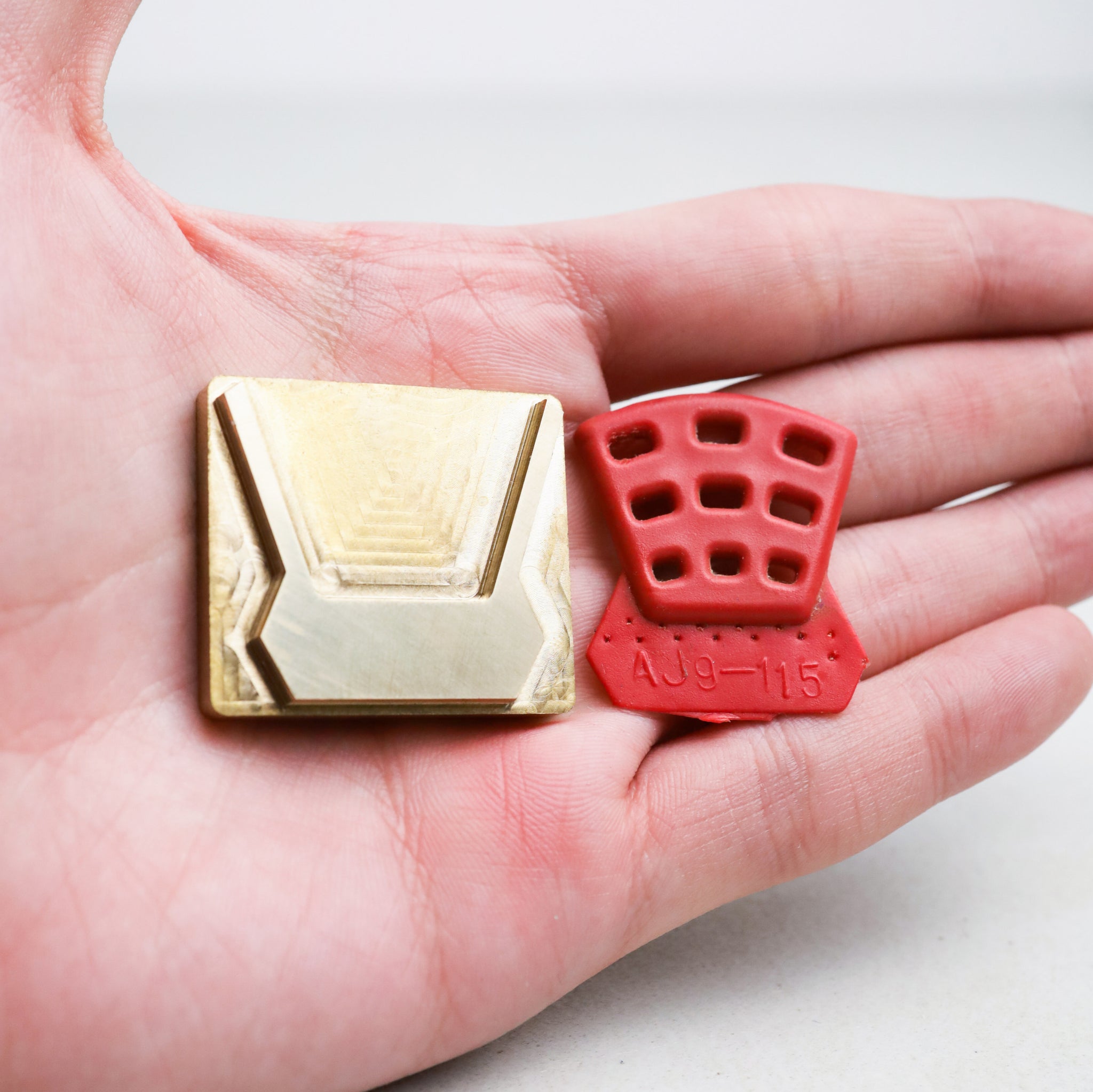 Post Production｜Esth Re-lux Brass Bit AJ4 Brass stamp – xylar studio